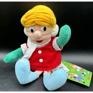 New 1999 CVS Stuffins 8" Plush KAREN Doll FROSTY THE SNOWMAN Stuffed Animal Toy